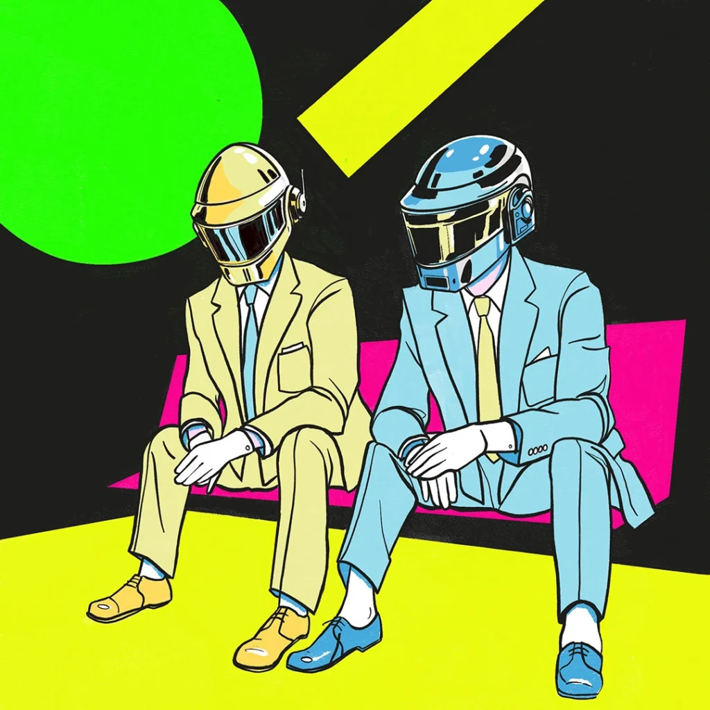View illustration Daft Punk