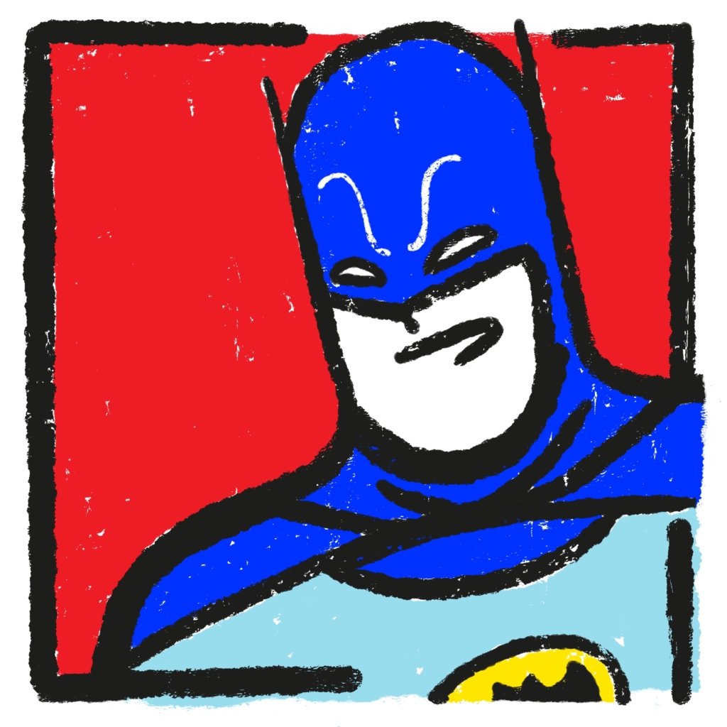 Illustratie Batman